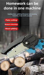 <span class=keywords><strong>Mini</strong></span>-tronçonneuse <span class=keywords><strong>sans</strong></span> <span class=keywords><strong>fil</strong></span> portative 21V au lithium de 4 pouces, 13000 tr/min, pour bricolage, usage domestique et extérieur sur le bois - Product Image 5