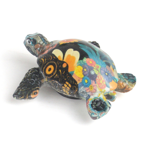 Imán de Resina Hecho a Mano <span class=keywords><strong>Barato</strong></span>, Recuerdo de Playa, Regalo Decorativo, Impresión por Transferencia de Agua, Imán para Refrigerador con Diseño de Tortuga - Product Image 4