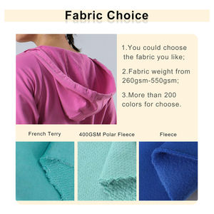 Jersey de diseño cruzado de alta calidad a granel Yoga Gym Slim Fitness sin capucha gráfico personalizado muestra gratis Sudadera con capucha - Product Image 2