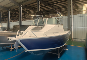 Barcos de cabina central con techo rígido extendido de aluminio 5,9 M <span class=keywords><strong>Gospel</strong></span> Cuddy Cabin Barco de pesca de aluminio con parabrisas para uso familiar - Product Image 5