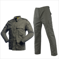 Vêtement de combat tactique camouflage respirant en polyester/coton, unisexe, pour l'extérieur, vente en gros