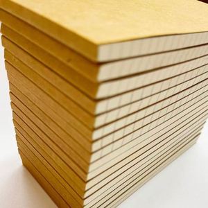 Kraft Paper Cover <b>Memo</b> <b>Pads</b> Multifunctional Grid/Blank/Lined/To-Do List Notebooks Portable Office School Stationery Gift - Product Image 4