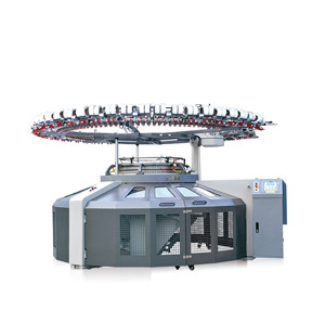 Alta Velocidad de una sola Jersey ancho abierto Circular de la máquina completamente automática máquina de tejer Groz Beckert las agujas utilizadas - Product Image 3