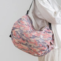 Tissus pratiques pliables de polyester de voyage de style japonais pour le sac plissé d'achats de supermarché