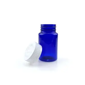 Custom Printing 15ml120ml 150ml Plastic Pill Bottles Medical Packaging Empty Vitamin Capsule Bottle Pill Plastic Bottle