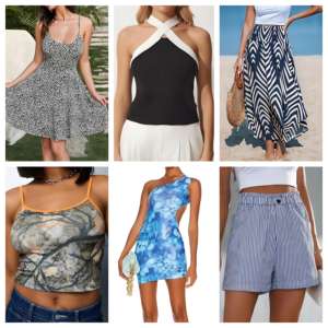 Inventario de Ropa para Mujer al por Mayor, Mezclado con Vestidos Casuales de Verano, Blusas, Faldas, Pantalones, Ropa, Entrega Aleatoria - Product Image 1