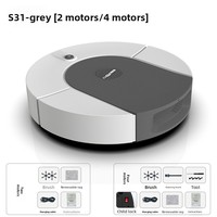 Nouvel Aspirateur Robot Intelligent 3-en-1 2026 : Balayage, Aspiration et Nettoyage, Alimentation USB, Matériau Plastique, Machine de Nettoyage Domestique, Idée Cadeau