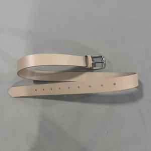 <span class=keywords><strong>Cintura</strong></span> da <span class=keywords><strong>Donna</strong></span> in Vera Pelle di Alta Qualità, <span class=keywords><strong>Beige</strong></span> Tinta Unita, con Fibbia in Metallo, <span class=keywords><strong>Cintura</strong></span> Casual Decorativa - Product Image 5