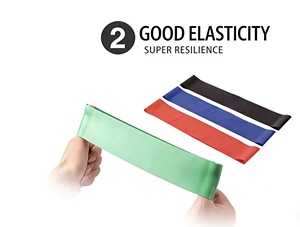 Ensemble de bandes de résistance en latex à bas prix pour créer votre propre marque – Bande de fitness pour fessiers et hanches, mini-boucle pour exercices - Product Image 6