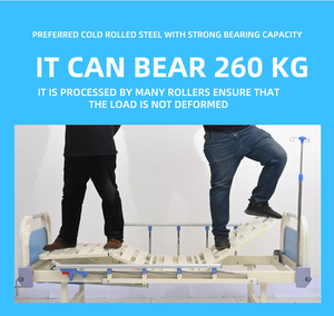 Cama Médica Plegable <span class=keywords><strong>de</strong></span> 2 Funciones en Oferta, Cama <span class=keywords><strong>de</strong></span> Hospital Manual <span class=keywords><strong>de</strong></span> Metal con 2 Manivelas para UCI, <span class=keywords><strong>Precio</strong></span> <span class=keywords><strong>de</strong></span> <span class=keywords><strong>Segunda</strong></span> Mano - Product Image 6