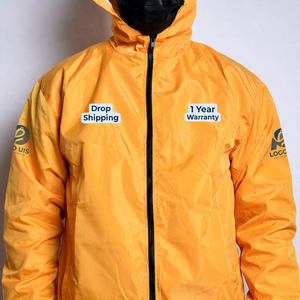 2025 nouvelle tendance en plein air coupe-vent élégant course vêtements de sport personnalisé Fitness vêtements fermeture éclair hommes coupe-vent veste - Product Image 1