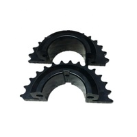 Pignon de karting Luckyway en aluminium CNC sur mesure, conception divisée 428 pour pièces et accessoires de karting