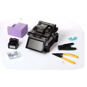 DVP Six Motors DVP-810 Fiber Splicer Optical <b>Splicing</b> <b>Machine</b> FTTH GPRS - Product Image 4