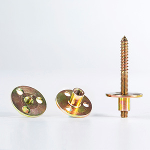 High-Strength Steel <b>Clamp</b> Nut Three-Hole Iron Plate for Furniture Cabinet - Product Image 3