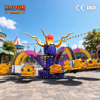 Manège Spectaculaire et Icônique pour Parc d'Attractions : Grand Octopus pour 40 Personnes à Prix Abordable pour Équipement de Divertissement Extérieur