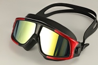 Lunettes de natation OEM directes d'usine, HD, étanches, anti-buée, en silicone, pour adultes