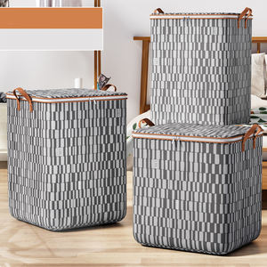 Organisateur de placard domestique sous les boîtes de lit boîte de <span class=keywords><strong>rangement</strong></span> pliable en tissu non tissé pour vêtements jouets - Product Image 5