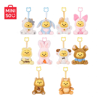 100% véritable Diss Ney Winnied Poohed Pu Pu bonbons ours vilain série boîte aveugle vinyle peluche poupée pendentif boîtes mystère