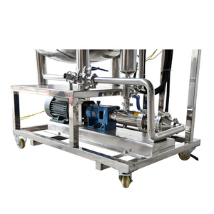 Witbee, alta eficiencia, 380V, trifásico, 0,5 toneladas, bomba automática duradera, filtro mezclador de miel, volumen de 180L con máquinas de procesamiento de Motor - Product Image 3