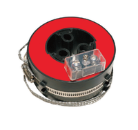 Transformateur de courant monophasé LMZK-10, barre omnibus, protection par relais en résine époxy rouge, 5-600A, 0.5, 3, 10P5, 10P10, 10P15