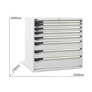 Fami Master DE 1020x726x1000mm cajonera industrial gris con 8 cajones, 2000kg - Product Image 6