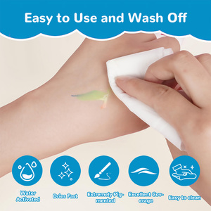 Paul Cezanne Cầu Vồng Chuyên Nghiệp Chia Bánh Mặt Sơn Palette Body Painting Kit Cho Trẻ Em - Product Image 3