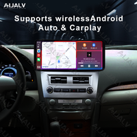 Reproductor de DVD para Auto con Pantalla Táctil de 12.3 Pulgadas para TOYOTA CAMRY 2008-2011, con Android Auto Inalámbrico, CarPlay, GPS, BT, WiFi, DSP y Video