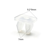 Clips de fixation en plastique, clips de retenue pour écrous à vis auto-taraudeuses, clips décoratifs pour revêtement intérieur de voiture