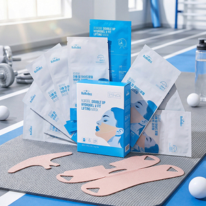 Mascarilla Facial de Hidrogel con Doble Colágeno ROROBEE, Mascarilla en Forma de V para Reafirmar la Barbilla y la Línea de la Mandíbula, Antienvejecimiento, Reafirmante, Cuidado de la Piel - Product Image 3