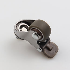 CMCL TPE 가구를 위한 작은 피마자 바퀴 <span class=keywords><strong>25mm</strong></span> 크롬 도금을 한 피마자 m6 피마자 바퀴 - Product Image 6