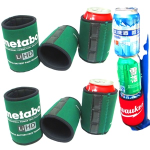 Refroidisseur de canettes isotherme personnalisé avec aimants, support magnétique en néoprène pour canettes - Product Image 1