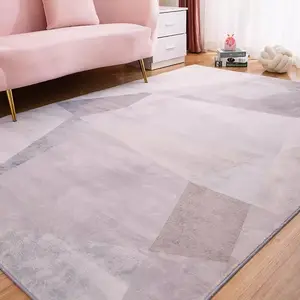 Venda quente de tapetes e carpetes grandes de luxo para sala de estar com design feito à máquina