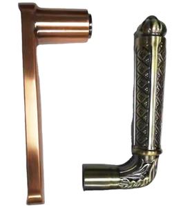 最佳锌压铸制造商定制锌压铸手柄镀铬压铸锌浴缸把手 - Product Image 6