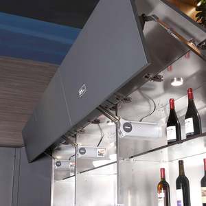 Armoires de cuisine modulaires européennes de luxe en gros, écologiques, durables, en acier inoxydable, avec panneau en mélamine, complètes - Product Image 4