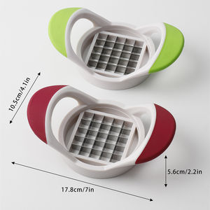 Cortador de Patatas y Picador de Verduras Manual 2 en 1 de Acero Inoxidable, Herramienta Multifunción Apta para <span class=keywords><strong>Horno</strong></span> y Reutilizable - Product Image 5
