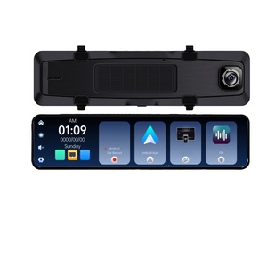 12 pouces 4K + 1080P voiture DVR Carplay Android Auto WIFI Adas double Dash Cam avant et arrière 4K pour voiture Cam caméra arrière enregistreur automatique - Product Image 1