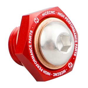 Tapón de Drenaje de Aceite Reductor de Aluminio NiceCNC para <span class=keywords><strong>Yamaha</strong></span> <span class=keywords><strong>Raptor</strong></span> 700 2006-2023 2024 <span class=keywords><strong>700R</strong></span> 2011-2020 2021 <span class=keywords><strong>2022</strong></span> 2023 2024 2025 2026 - Product Image 1