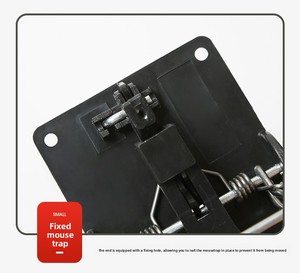 Piège à souris réutilisable écologique N86 en plastique ABS, attrape-rongeurs solide pour souris et rats, à ressort, pour le contrôle des nuisibles - Product Image 5
