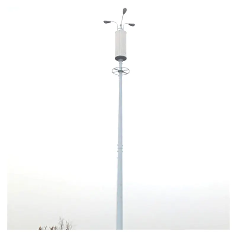 برج قطب أحادي للاتصالات الإتصالية صغير الترويج قطب هوائي للإتصال 15م