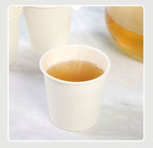 Custom Logo 6 oz Disposable Paper <b>Cups</b> Hot Cold Beverage Drinking <b>Cup</b> for Coffee Water Tea Juice <b>Espresso</b> Promotion Gift - Product Image 4