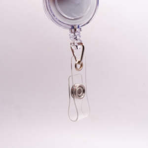 Porte-badge en gros en ligne, porte-badge ABS, porte-badge rétractable, clip en acier inoxydable, infirmières, travailleurs de la santé, 87x33x16mm, 10g - Product Image 5