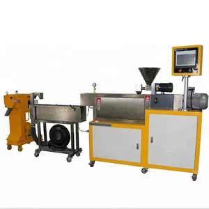 Lab twin screw extruder for plastic pellet twin screw extruder for universities and laboratories