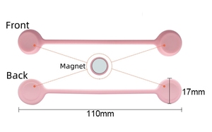 Giảm Giá Mạnh Dụng Cụ Sắp Xếp Dây Silicon Từ Tính Có Thể Tái Sử Dụng Nhiều Màu Kín Hoàn Toàn Biểu Tượng Tùy Chỉnh - Product Image 5