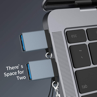 Mini Adaptador USB C a USB 3.0 Hembra de 10 Gbps, Cable de Datos OTG, Accesorios para Teléfono, para Teclados, Cable de Carga para Laptop, Venta al Por Mayor