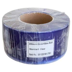 Rollos <span class=keywords><strong>de</strong></span> cortina enrollados <span class=keywords><strong>de</strong></span> vinilo transparente, azul, pvc, <span class=keywords><strong>para</strong></span> almacén, entrada y entrada - Product Image 3