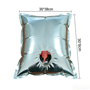 3L VMPET Packaging Bag Food Garde Heat Seal Bag Bag In <b>Box</b> with Valve BIB For Red Wine Juice - Product Image 5