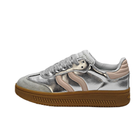 Logo de marque personnalisable Mocassins rétro pour hommes et femmes Chaussures de sport décontractées à semelle épaisse et coupe basse