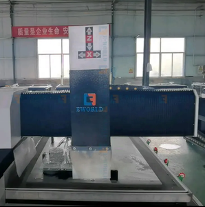 Horizontal 3 axes CNC verre fraiseuse rainure fraisage salle de bain verre charnière Clip forage bordure Machine - Product Image 3
