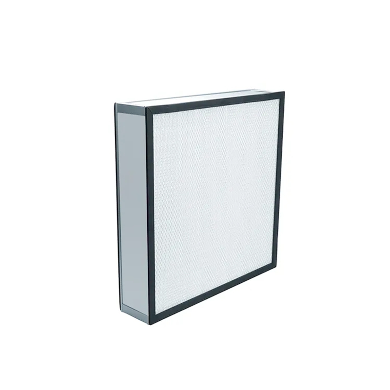 PTFE Microfiber Galvanized steel FiberGlass 99.99% 0.3um odm true panel H14 U15 hepa air filter for smart air purifier