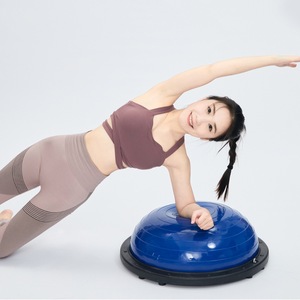 Balón de Equilibrio Azul para Yoga con Base Negra, Material PP Redondo, para Entrenamiento de Equilibrio para Adultos - Product Image 6